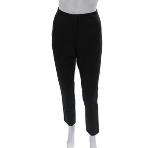 Annette Gortz Women Ankle Dress Pants Black Virgin Wool Size 36